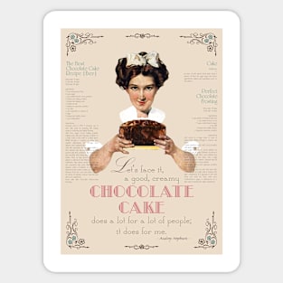 Chocolate Cake Sticker